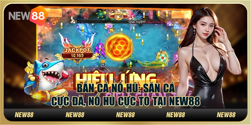 Bắn cá nổ hũ: Săn cá cực đã, nổ hũ cực to tại New88