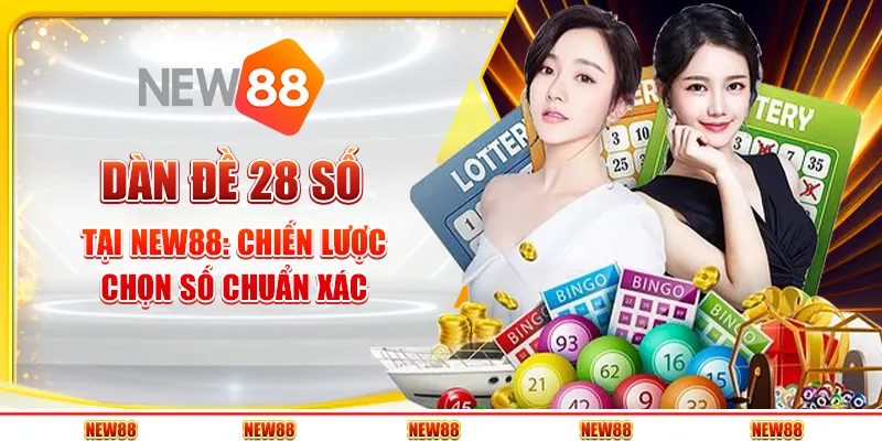 Dàn đề 28 số tại New88: Chiến lược chọn số chuẩn xác