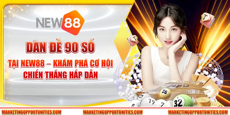 Dàn đề 90 số tại New88 – Khám phá cơ hội chiến thắng hấp dẫn