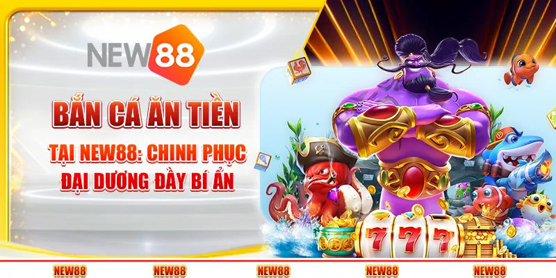 Bắn cá ăn tiền tại New88: Chinh phục đại dương đầy bí ẩn