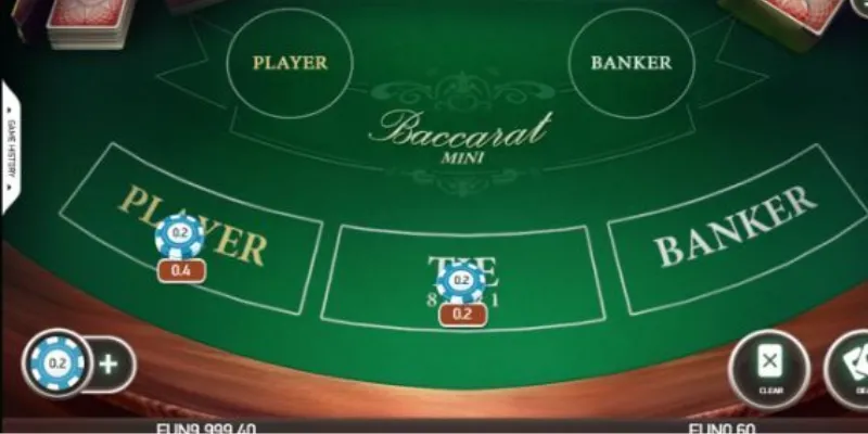 Các quy tắc và thuật ngữ thiết yếu khi chơi Mini Baccarat