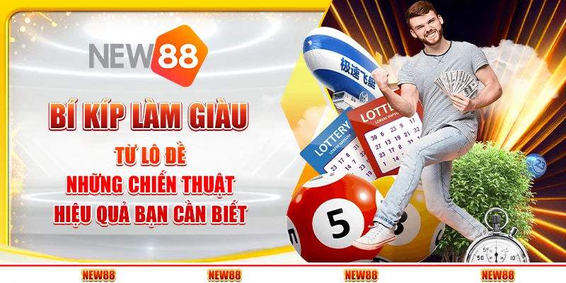 Bí kíp làm giàu từ lô đề - Những chiến thuật hiệu quả bạn cần biết