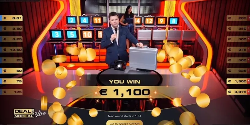 Bí kíp giúp bạn đạt thắng lợi lớn trong Deal or No Deal Live