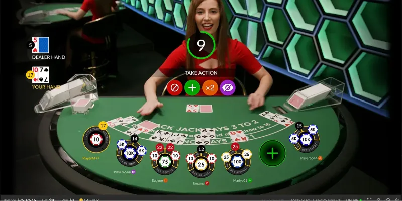 Bí kíp chinh phục Live Blackjack với cơ hội thắng lớn