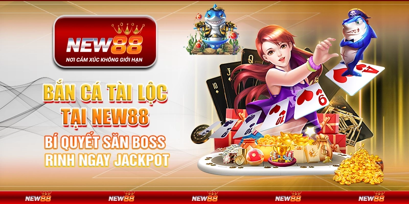 Bắn Cá Tài Lộc tại New88 – Bí quyết săn boss rinh ngay jackpot