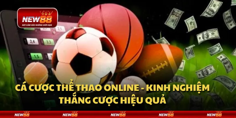 Cá cược thể thao online - Kinh nghiệm thắng cược hiệu quả
