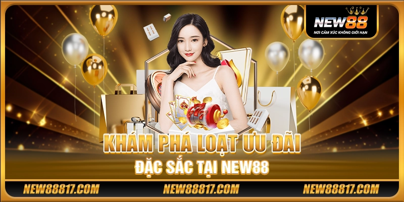 Khám phá loạt ưu đãi đặc sắc tại New88