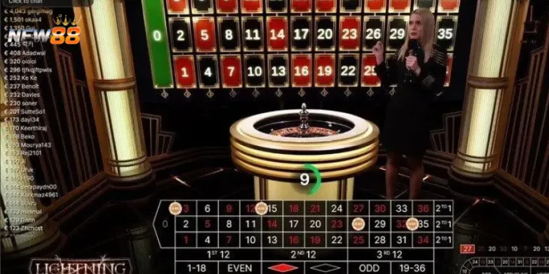 Cách chơi Lightning Roulette đầy đủ ra sao?